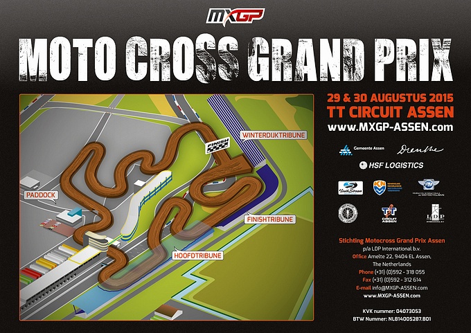 Persbericht MXGP WK Motorcross 2015 TT-Circuit Assen