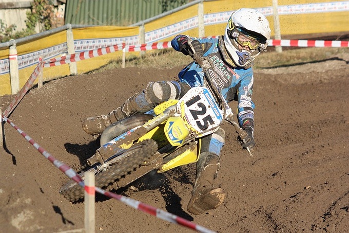 14e plaats voor Harrie Basten Tijdens ONK Motocross in Mill