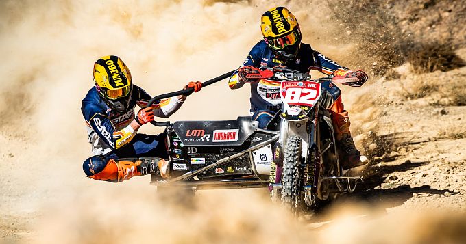 ONK Sidecar toppers aan de start in Lierop