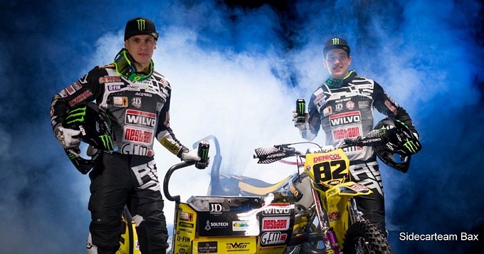 Sidecarteam Bax sluit overeenkomst Monster Energy