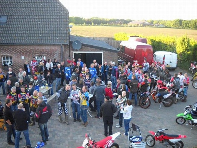 Groots Eerbetoon aan voorzitter MC Boekel 2011