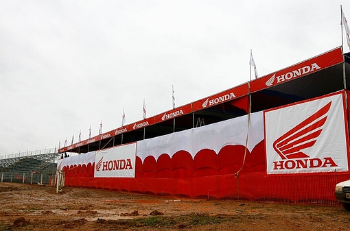 Circuit GP Brazilië - Tribune Honda