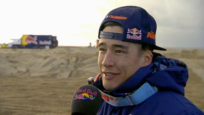 Glenn Coldenhoff derde op het podium Redbull Knockout