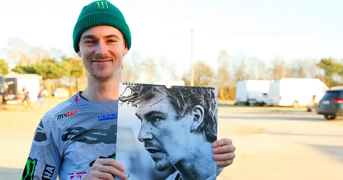 Jago Geerts bij Dutch MX Season Opener Lierop
