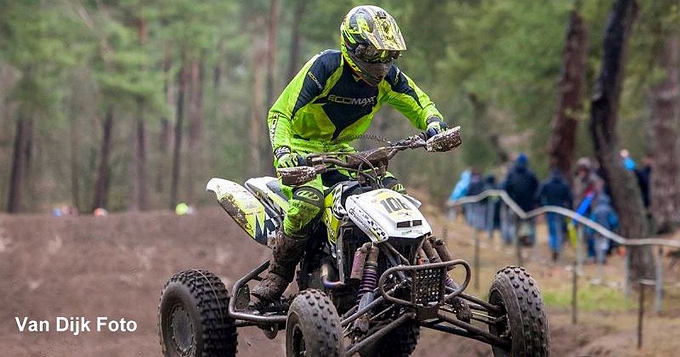 Spannende strijd ONK Sidecars/Quad Masters Lierop