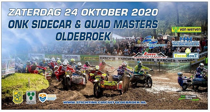 ONK Sidecar & Quad Masters Lierop geannuleerd