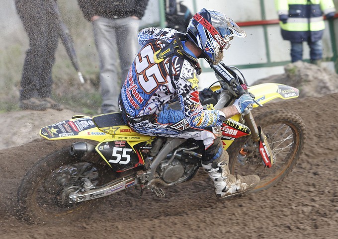 Peter van der Sanden - Mike Kras, best geklasseerde Nederlandse EK250 rijder