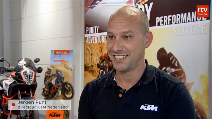 Motormerk KTM op de TT van Assen dit weekeind