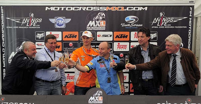 Vlaanderen steunt Motocross der Naties in Lommel 2012