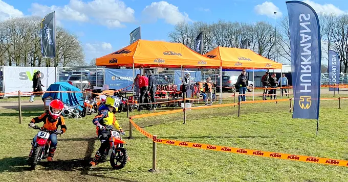 Voor de allerjongsten: twee dagen Electrocross in Lierop