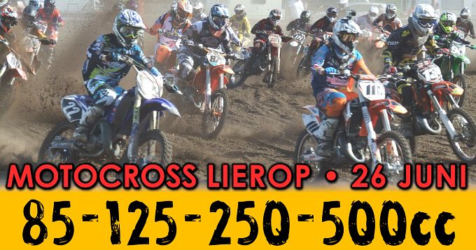 Aanmelden Motorcross Lierop 26 juni