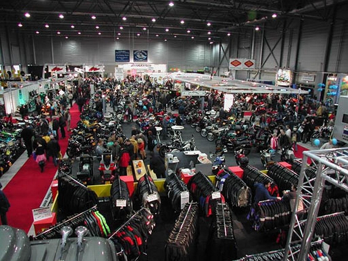 Grote motorbeurs & Supercross tijdens Motorevenement Hardenberg