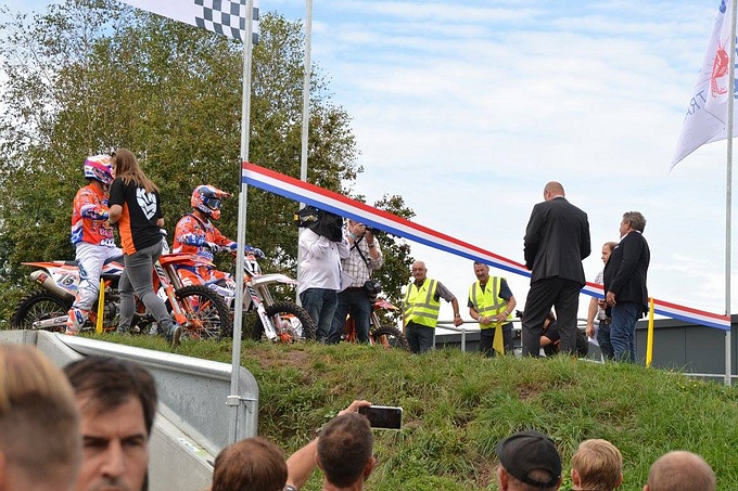 De opening van Motorsportpark Gelderland Midden