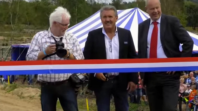 De opening van Motorsportpark Gelderland Midden