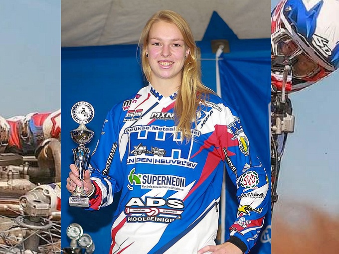 Lianne Muilwijk 3e plaats Nederlands Kampioenschap MX2 Senioren