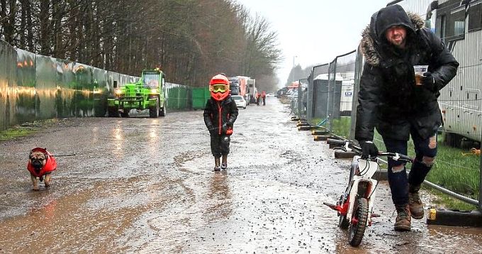 MXGP Engeland start week later door storm