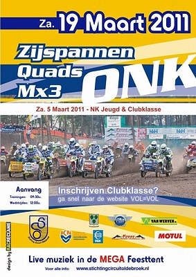 ONK Motocross Oldebroek 5 en 19 maart 2011