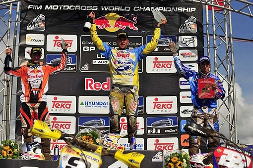 MX1 Podium - GP Lommel