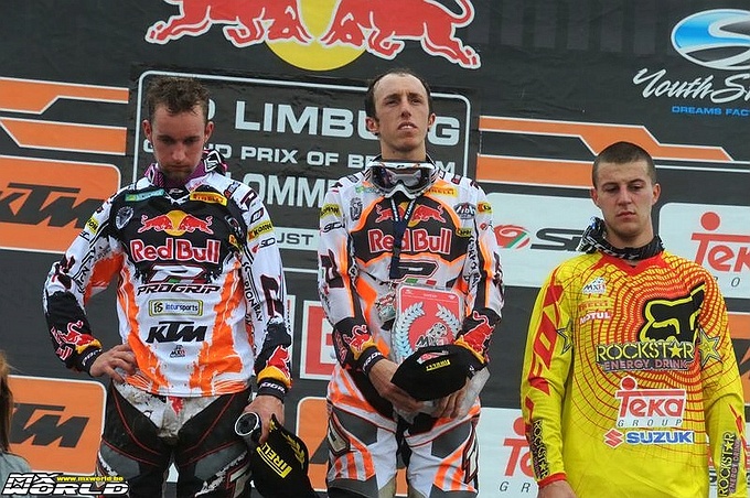 GP Lommel - Antonio Cairoli - Max Nagl - Clement Desalle