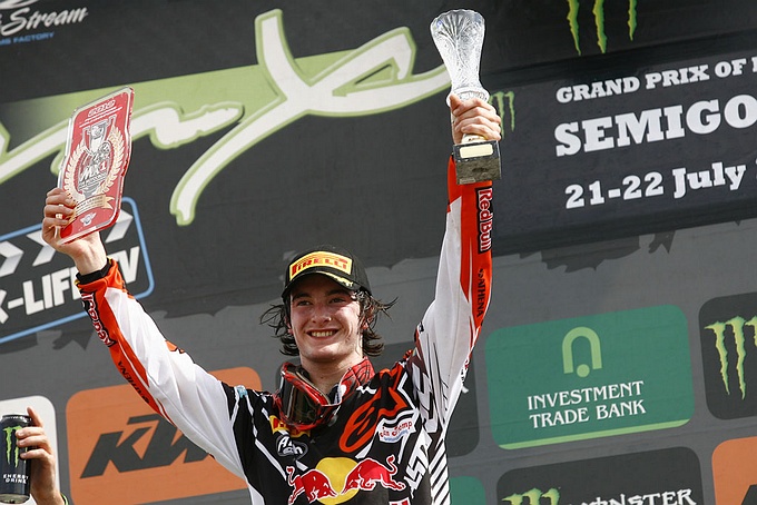 Crosser Herlings doet goede zaken in Rusland