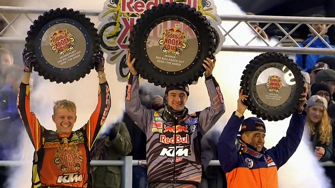 Herlings, Watson en Coldenhoff op het podium Redbull Knockout