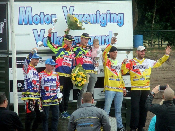 ONK Zijspan Podium Valkenswaard