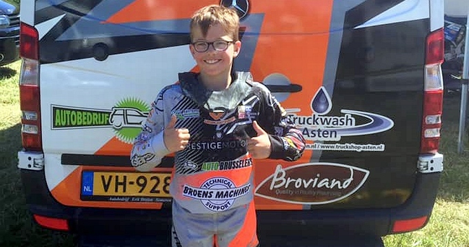 Ryan Robins gaat voor 1e plaats in Lierop