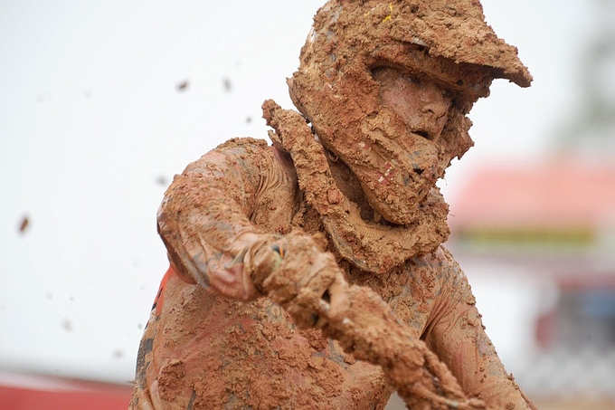 Tommy Searle beste slijkduivel in Brazilië: Foto Jeffrey Herlings