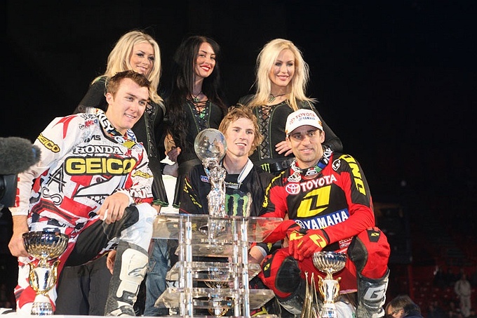 Monster Energy Kawasaki Motocrosser Jake Weimer de nieuwe King of Bercy 2012