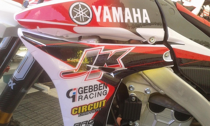 Erik Eggens naar het JK-SKS-GEBBEN Yamaha Racing team