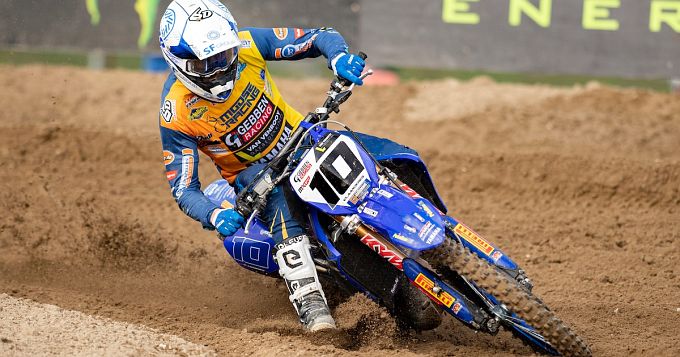 Calvin Vlaanderen dit weekend bij ONK 500cc in Lierop