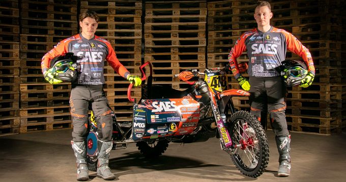 Spannende strijd ONK Sidecars/Quad Masters Lierop